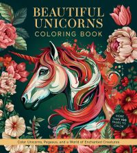 Book Cover for Beautiful Unicorns Coloring Book by Editors of Chartwell Books