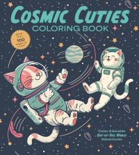 Book Cover for Cosmic Cuties Coloring Book by Editors of Chartwell Books