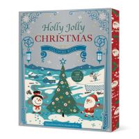 Book Cover for Holly Jolly Christmas Coloring Book by Editors of Chartwell Books