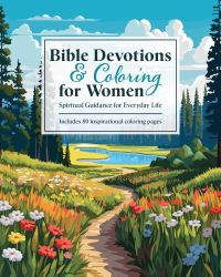 Book Cover for Bible Devotions & Coloring for Women by Editors of Chartwell Books
