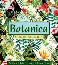 Book Cover for Botanica Coloring Book by Editors of Chartwell Books