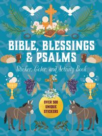 Book Cover for Bible, Blessings & Psalms Sticker, Color & Activity Book by Editors of Chartwell Books