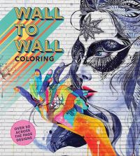 Book Cover for Wall to Wall Coloring by Editors of Chartwell Books