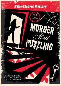 Book Cover for Murder Most Puzzling: A Word Search Mystery by Editors of Chartwell Books