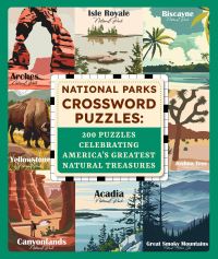 Book Cover for National Parks Crossword Puzzles by Editors of Chartwell Books