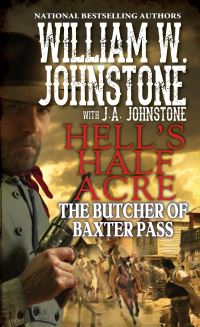 Book Cover for The Butcher of Baxter Pass by William W Johnstone, JA Johnstone