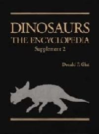 Book Cover for Dinosaurs, the Encyclopedia. Supplement by Donald F Glut