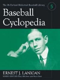 Book Cover for Baseball Cyclopedia by Ernest J Lanigan