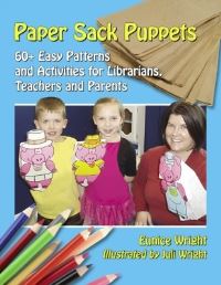 Book Cover for Paper Sack Puppets by Eunice Wright
