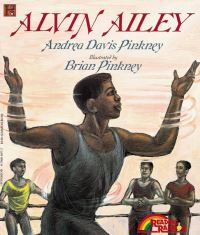Book Cover for Alvin Ailey by Andrea Pinkney
