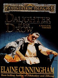 Book Cover for Daughter of the Drow by Elaine Cunningham