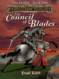 Book Cover for The Council of Blades by Paul Kidd