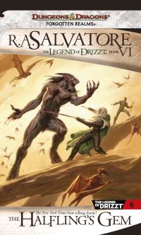 Book Cover for The Halfling's Gem by R. A. Salvatore