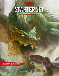 Book Cover for Dungeons & Dragons Starter Set (Six Dice, Five Ready-to-Play D&D Characters With Character Sheets, a Rulebook, and One Adventure) by Dungeons  Dragons
