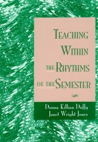 Book Cover for Teaching Within the Rhythms of the Semester by Donna Killian Duffy, Janet Wright Jones