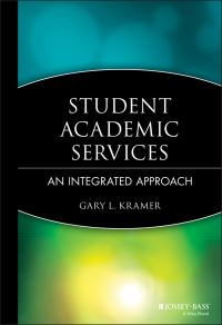 Book Cover for Student Academic Services by Gary L. Kramer