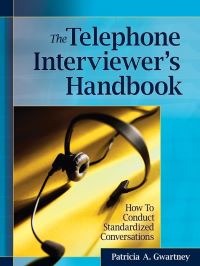 Book Cover for The Telephone Interviewer's Handbook by Patricia A Gwartney