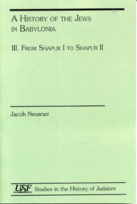 Book Cover for A History of the Jews in Babylonia by Jacob Neusner