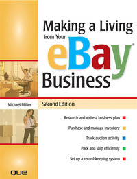 Book Cover for Making a Living from Your eBay Business by Michael Miller