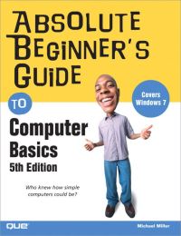 Book Cover for Absolute Beginner's Guide to Computer Basics by Michael Miller
