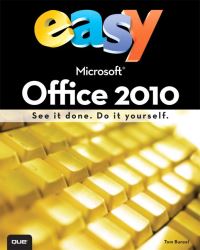 Book Cover for Easy Microsoft Office 2010 by Tom Bunzel