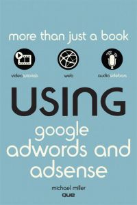 Book Cover for Using Google AdWords and AdSense by Michael Miller