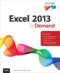 Book Cover for Excel® 2013 on Demand by Steve Johnson