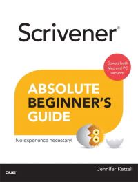 Book Cover for Scrivener Absolute Beginner's Guide by Jennifer Ackerman Kettell