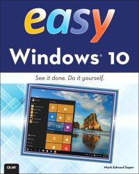 Book Cover for Easy Windows 10 by Mark Edward Soper