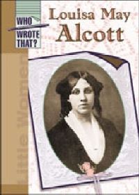 Book Cover for Louisa May Alcott by Elizabeth Silverthorne