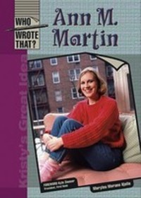 Book Cover for Ann M. Martin by Marylou Morano Kjelle