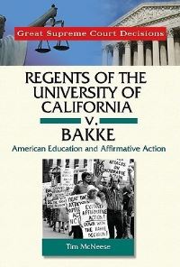 Book Cover for Regents of the University of California V. Bakke by Tim McNeese