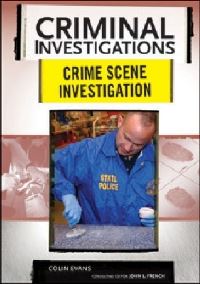 Book Cover for Crime Scene Investigation by Colin Evans, John L French