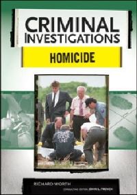 Book Cover for Homicide by Richard Worth, John L French