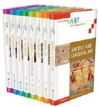 Book Cover for Encyclopedia of Art for Young People by Chelsea House Publishers