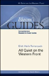 Book Cover for Erich Maria Remarque's All Quiet on the Western Front by Harold Bloom