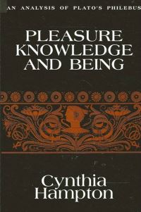 Book Cover for Pleasure, Knowledge, and Being by Cynthia M Hampton