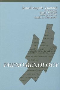 Book Cover for Phenomenology by JeanFrançois Lyotard
