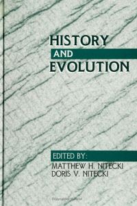 Book Cover for History and Evolution by Matthew H Nitecki, Doris V Nitecki