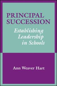 Book Cover for Principal Succession by Ann Weaver Hart