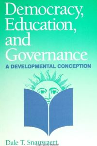 Book Cover for Democracy, Education, and Governance by Dale T Snauwaert