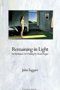 Book Cover for Remaining in Light by John Taggart