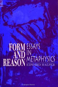 Book Cover for Form and Reason by Edward C Halper