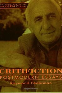 Book Cover for Critifiction by Raymond Federman