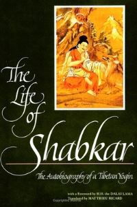Book Cover for The Life of Shabkar by Matthieu Ricard, the Dalai Lama