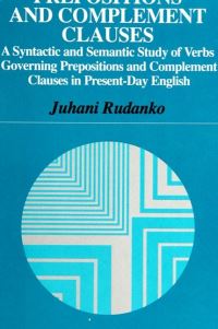 Book Cover for Prepositions and Complement Clauses by Martti Juhani Rudanko