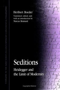 Book Cover for Seditions by Heribert Boeder