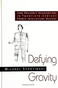 Book Cover for Defying Gravity by Michael Syrotinski
