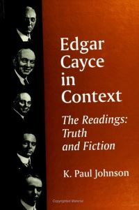 Book Cover for Edgar Cayce in Context by K Paul Johnson