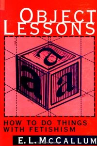 Book Cover for Object Lessons by E L McCallum